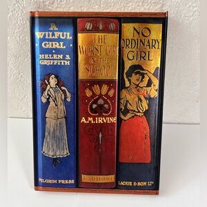 Flame Tree Bodleian Libraries Book Spines Great Girls Foiled Journal Notebook